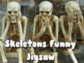 Skeletons Funny Jigsaw 