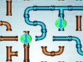 Plumber and pipes 