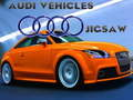 Puzzle with Audi cars 