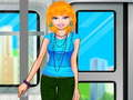 Barbie On The Train 