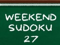 Weekend Sudoku 27 