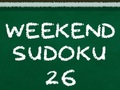 Weekend Sudoku 26 