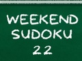 Weekend Sudoku 22 