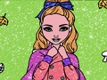 Fashion Coloring Book Glitter 