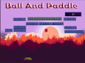 Ball And Paddle 