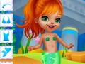 Mermaid Paper Doll Dress Up 
