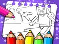 Minecraft Coloring Book 