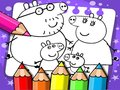 Peppa Pig Coloring Book 
