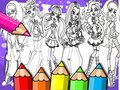 Monster High Coloring Book 