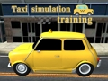 Taxi simulation training 