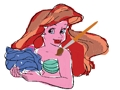 4GameGround Little Mermaid Coloring 