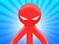 Red Stickman vs Monster School 