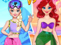 Summer vs Winter Princesses Battle 