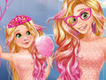 Princess Mom Daughter Cute Family Look 