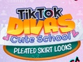 TikTok Divas Cute School Pleated Skirt Looks 