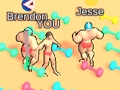Muscle racing, running 3D 