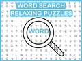 Word Search Relaxing Puzzles 