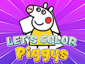 Let's Color Piggys 