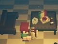 Thief with a vacuum cleaner 