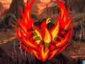 Volcanic Land Phoenix Bird Escape 