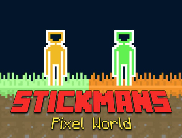 Stickmans Pixel World 