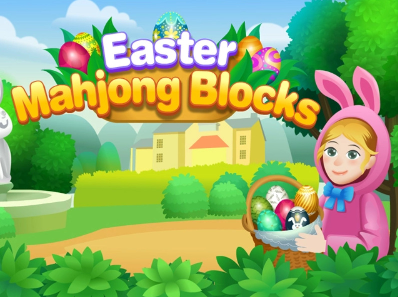Mahjong Blocks Easter 