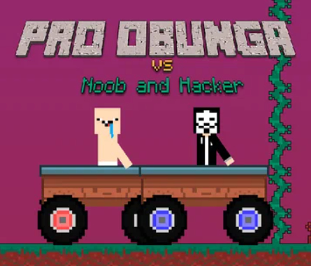 Pro Obunga vs Noob and Hacker 