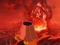 Escape From Volcano Erupting 