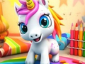 Coloring Book: Unicorn 