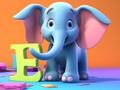Coloring Book: Letter E 