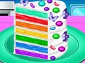 Make Rainbow Confetti Cake 
