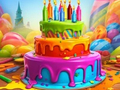 Coloring Book: Happy Birthday 