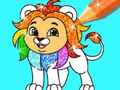 Coloring Book: Lion 