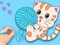 Coloring Book: Cute Cat 