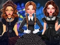 Celebrity Wednesday Addams Style 