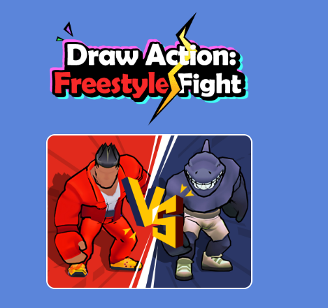 Action Drawing: Freestyle Wrestling 