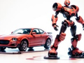 Coloring Book: Robot And Car 