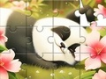 Jigsaw Puzzle: Sleeping Panda 