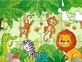 Jigsaw Puzzle: Animals In The Jungle 