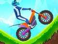Hill Climb on Moto Bike 