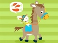 Coloring Book: Riding Horse 