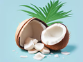 Coloring book: Coconut 