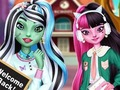 Monster Girls Back To School 
