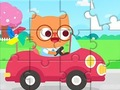 Jigsaw Puzzle: Driving Car 
