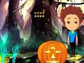 Pumpkin Land Boy Escape 