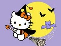 Coloring Book: Kitty Halloween 