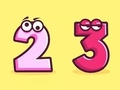 Coloring Book: Number 2-3 