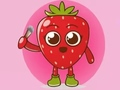 Coloring Book: Delicious Strawberries 