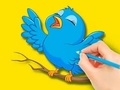 Coloring Book: Bird 