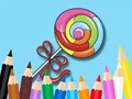 Coloring Book: Lollipop 